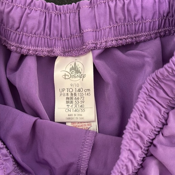 Disney Athletic Shorts in Vibrant Purple with Embroidered Bear - Picture 2 of 2